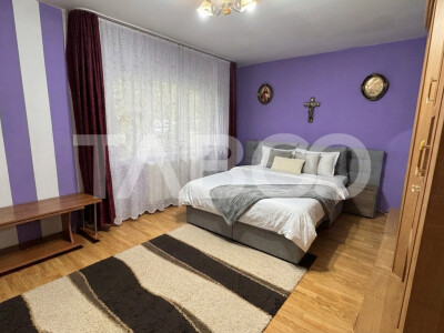 Apartament cu 2 camere de vanzare mobilat utilat Broscarie Sibiu