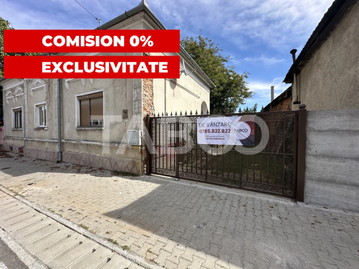 Casa cu potential de investitie in centrul satului 1540 mp teren - 1