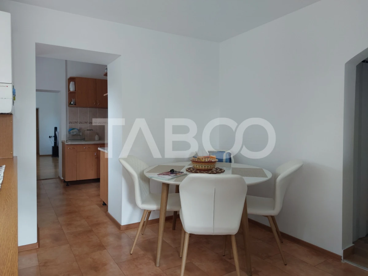 Casa 109 mp 4 camere pivnita terasa loc parcare curte comuna Cisnadie - 7