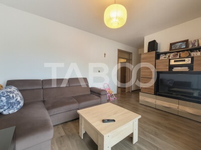 Apartament de vanzare 3 camere 2 bai etaj 1 zona Brana Selimbar