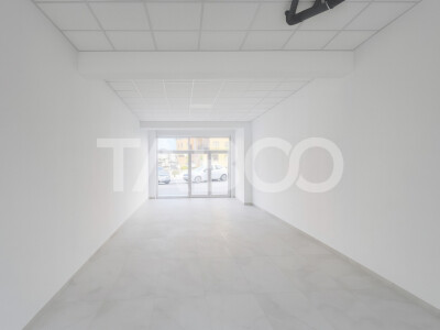 Spatiu comercial de inchiriat 65 mp vad excelent Selimbar Sibiu