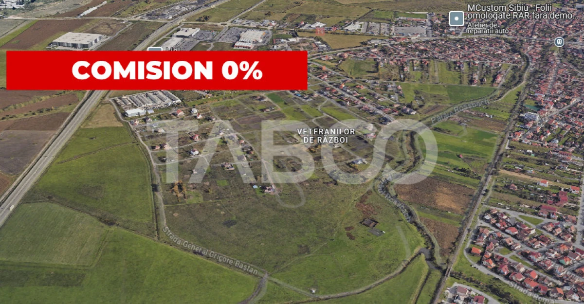 Teren intravilan 31300 mp autorizatie de constructie utilitati si PUZ - 2