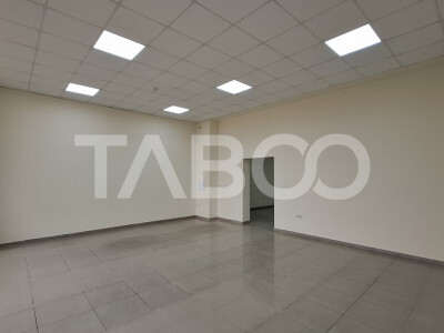 Spatiu comercial cu 2 camere 132 mpu parter cu vad auto Turnisor Sibiu