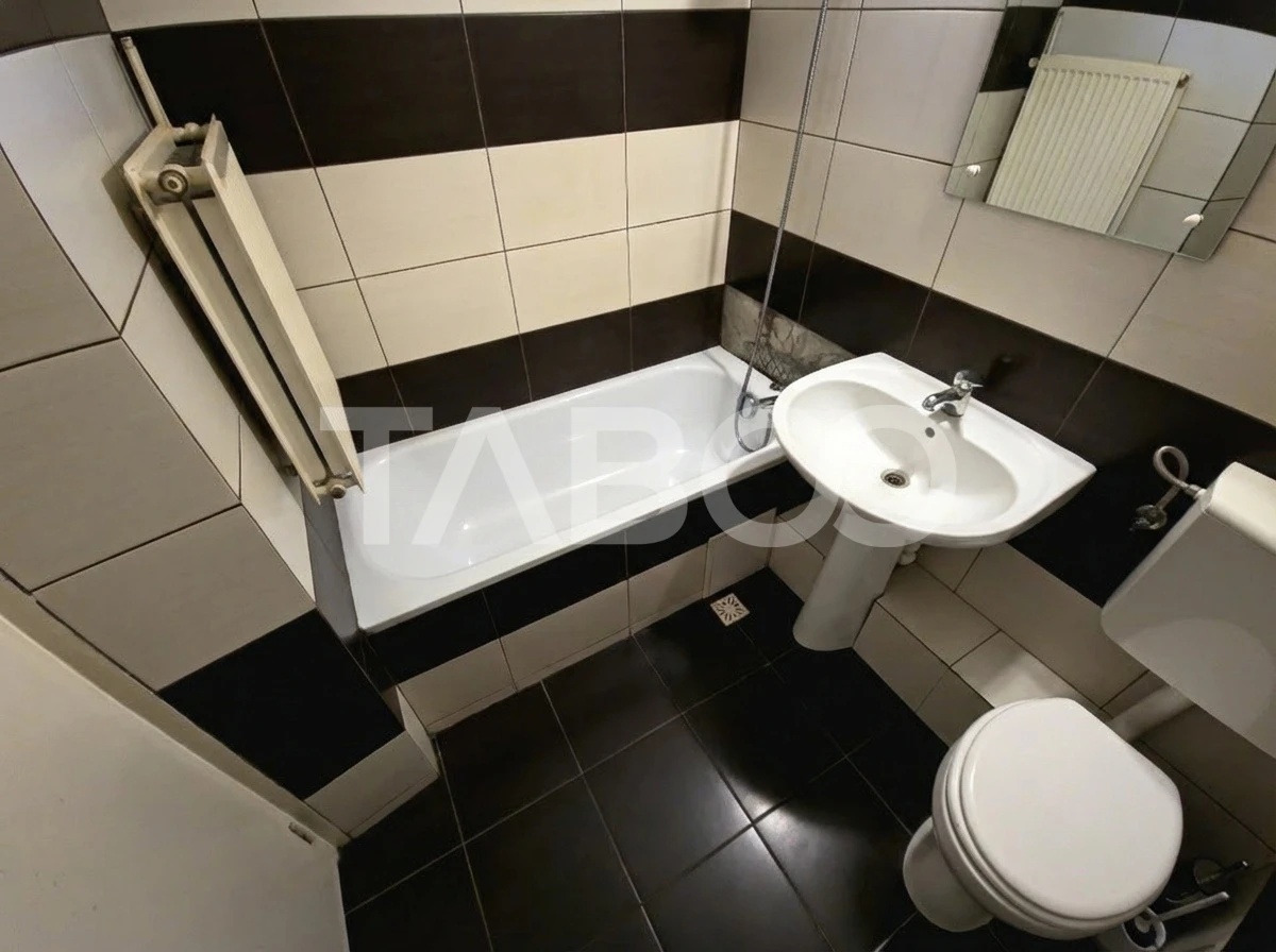 Apartament de vanzare mobilat utilat 60mp 3 camere zona Strand Sibiu - 7