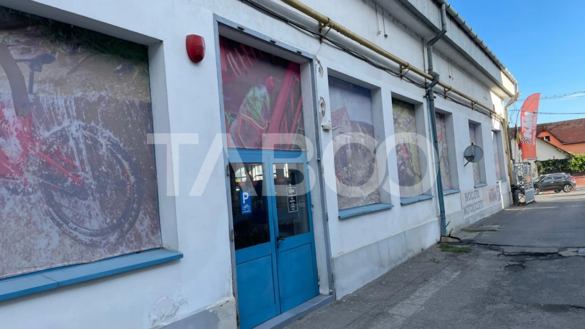 Hala 430mp cu vitrina 21m si birouri zona circulata Piata Cluj - 5