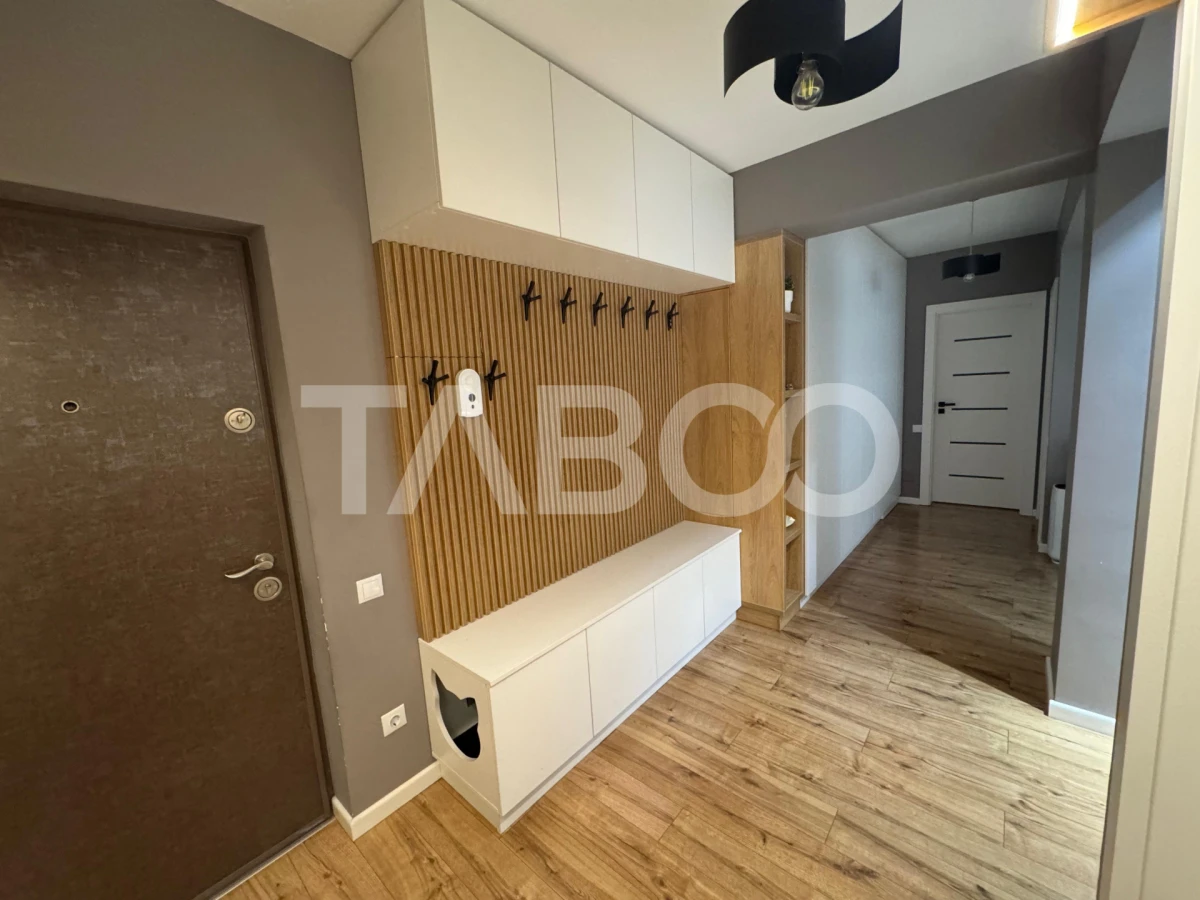 Apartament ultra modern cu balcon si 3 camere utilate si mobilate - 6