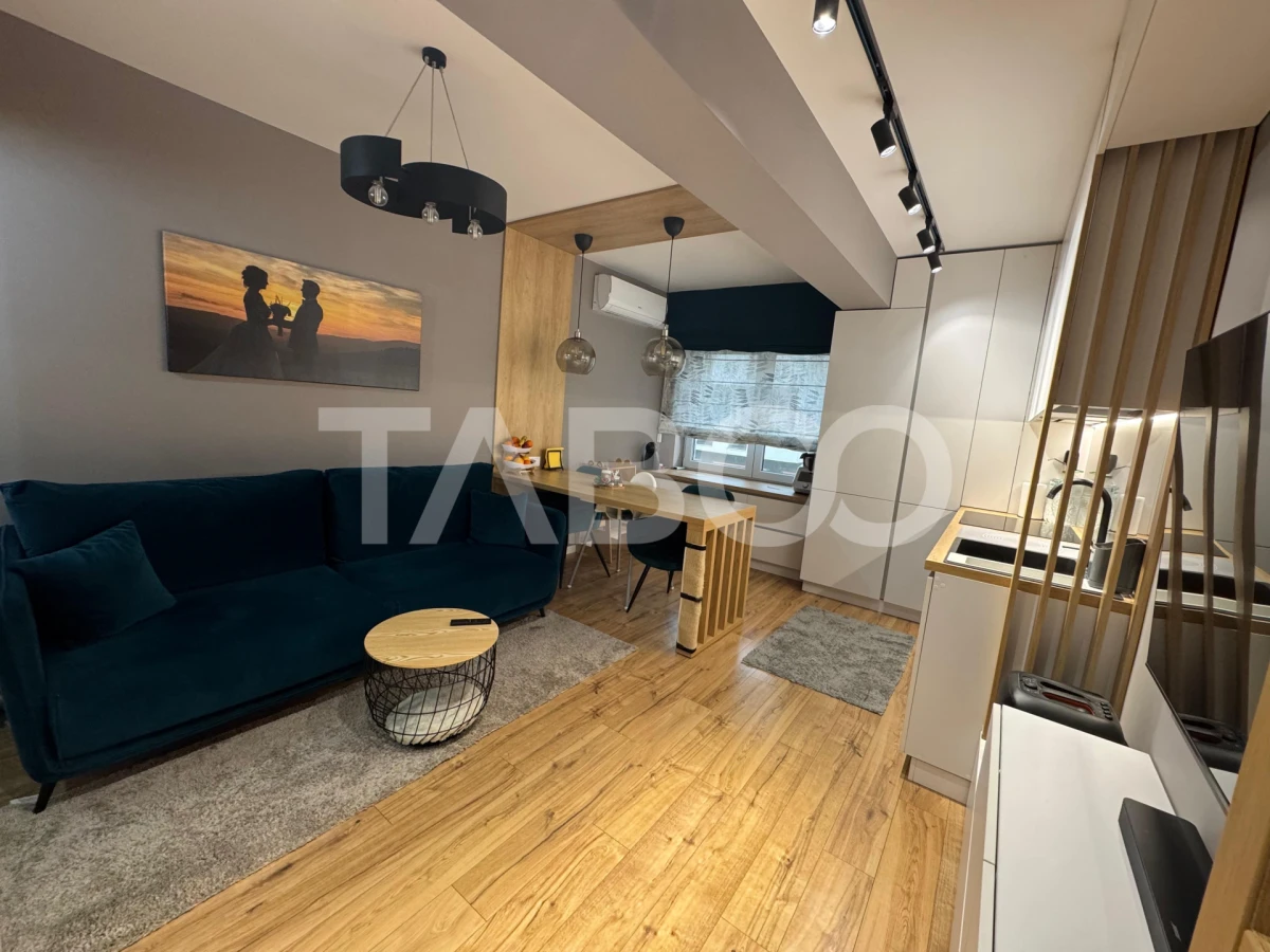 Apartament ultra modern cu balcon si 3 camere utilate si mobilate - 5