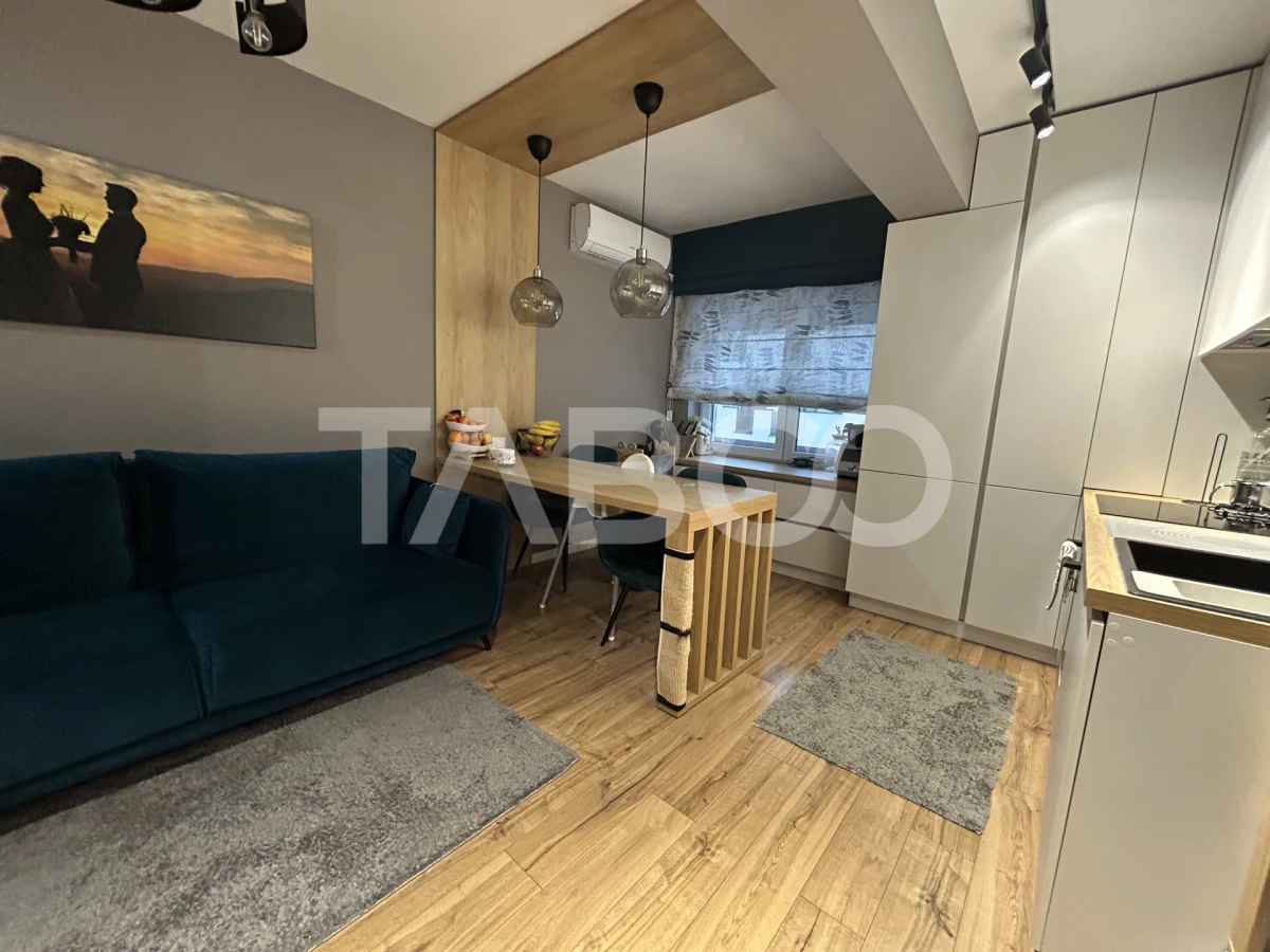 Apartament ultra modern cu balcon si 3 camere utilate si mobilate - 3