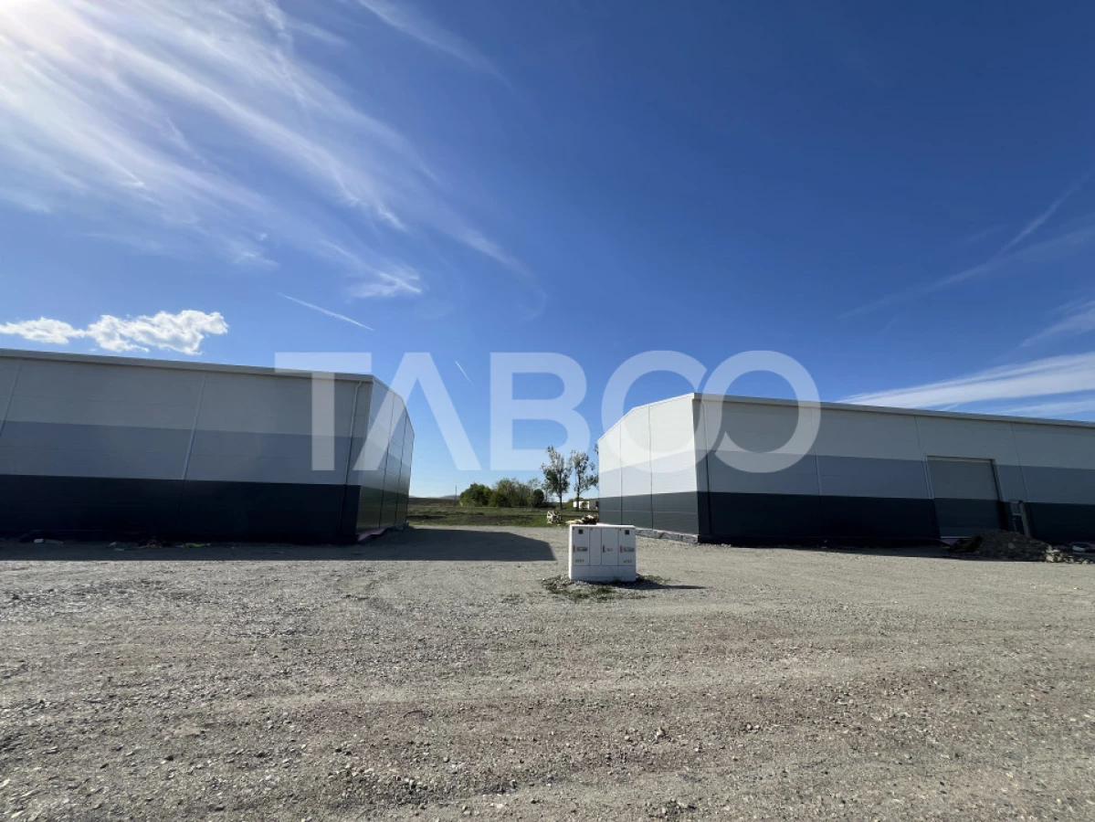 Hala industriala de inchiriat 528 mp utili zona Vest a Sibiului - 9