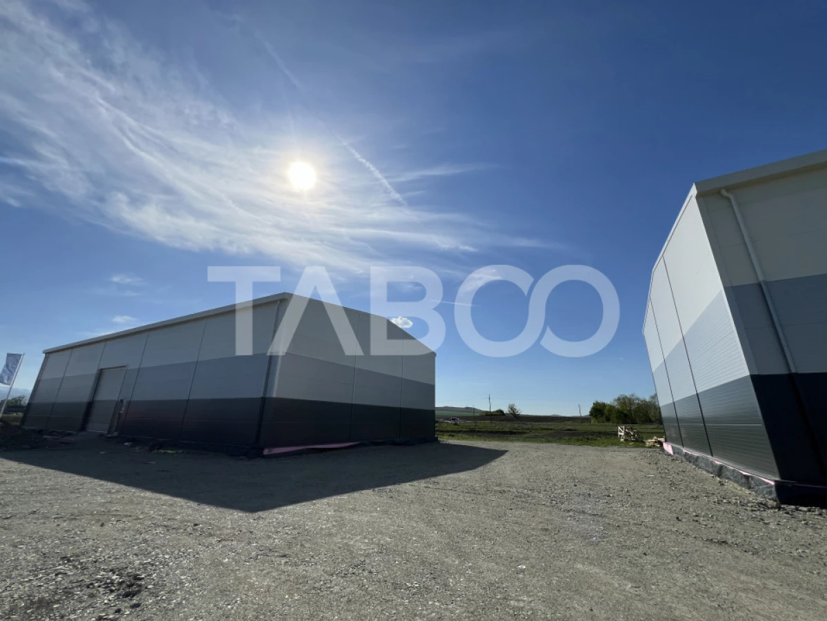 Hala industriala de inchiriat 528 mp utili zona Vest a Sibiului - 7