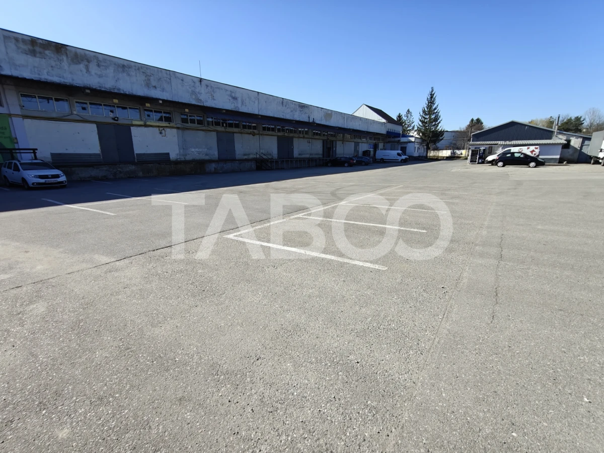 Spatiu depozitare cu rampa pentru camion - zona accesibila -Comision 0 - 4