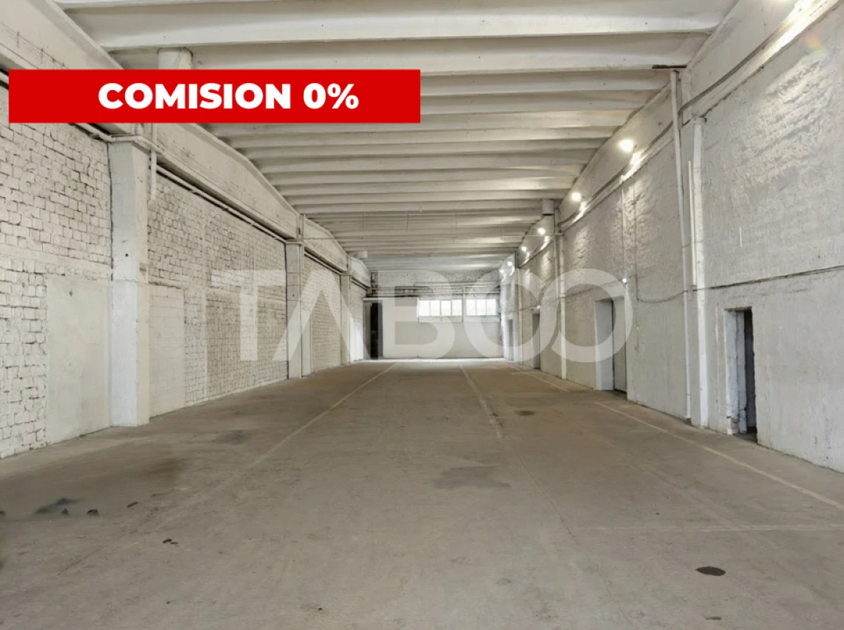 Spatiu depozitare cu rampa pentru camion - zona accesibila -Comision 0 - 3