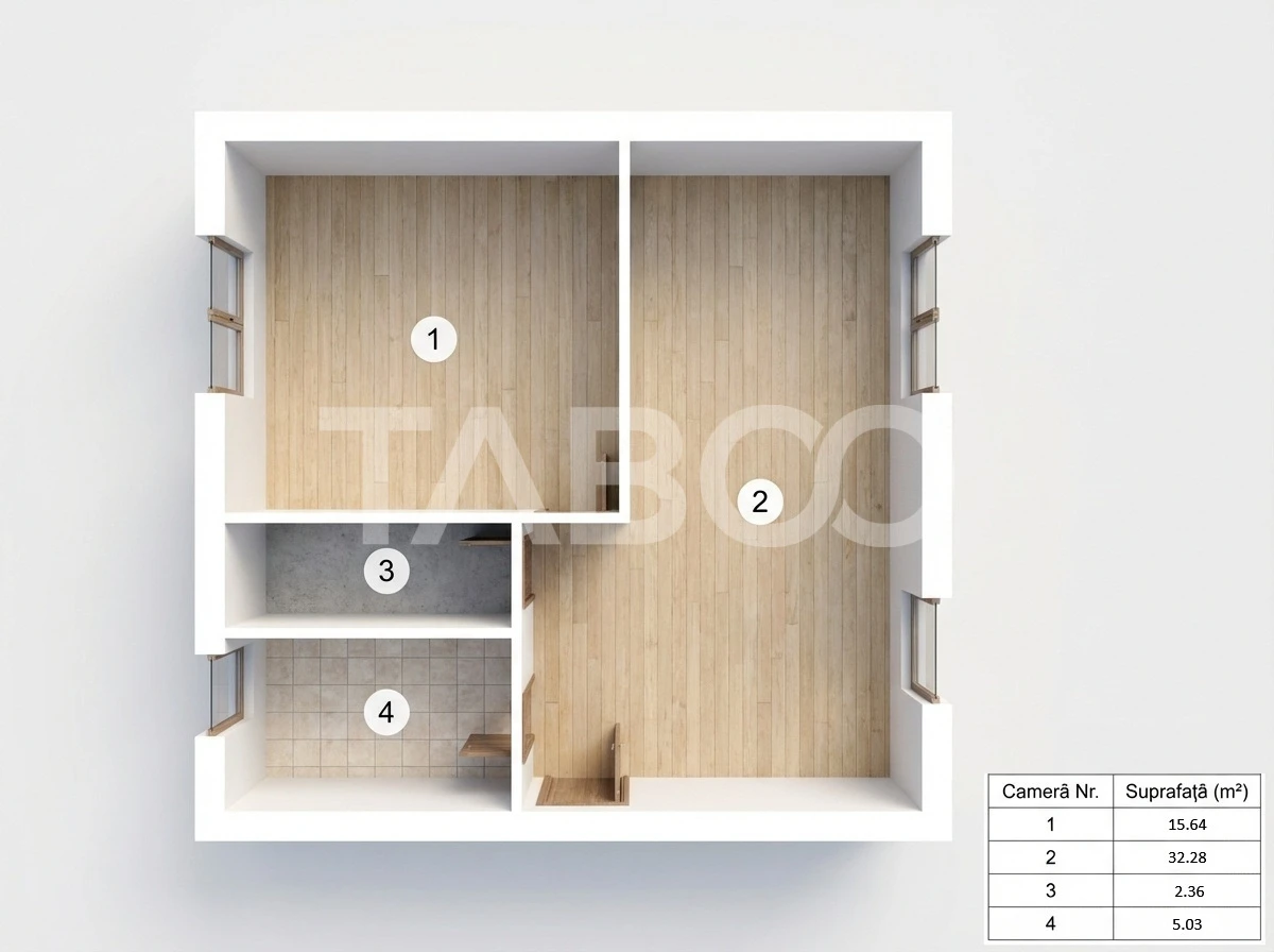 Apartament de vanzare 60mp 2 camere mobilat utilat parcare Selimbar - 10