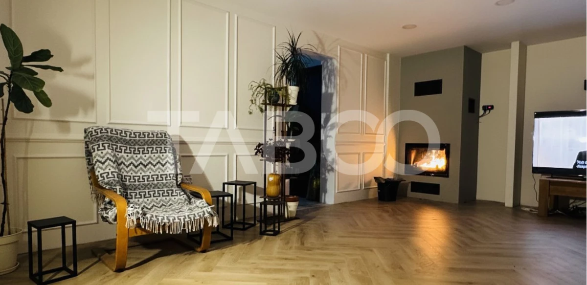 Casa individuala 5 camere 3 bai acces auto 132mpu zona Veterani Sibiu - 3