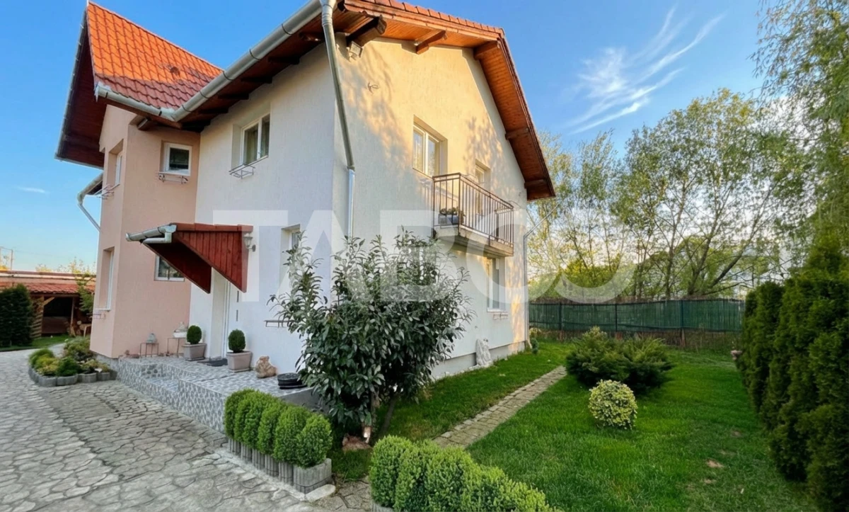 Casa individuala 5 camere 3 bai acces auto 132mpu zona Veterani Sibiu - 2