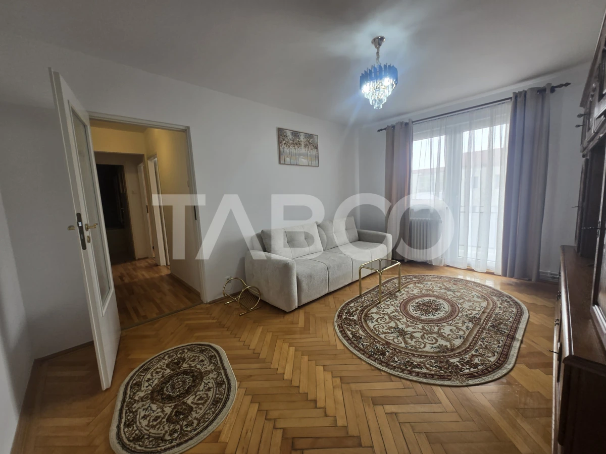 Apartament de inchiriat 60mp 3 camere balcon zona Mihai Viteazul Sibiu - 2