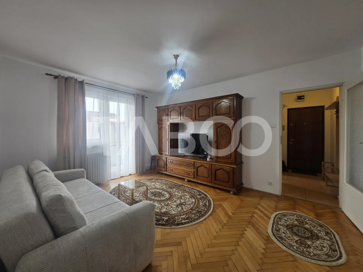Apartament de inchiriat 60mp 3 camere balcon zona Mihai Viteazul Sibiu - 1
