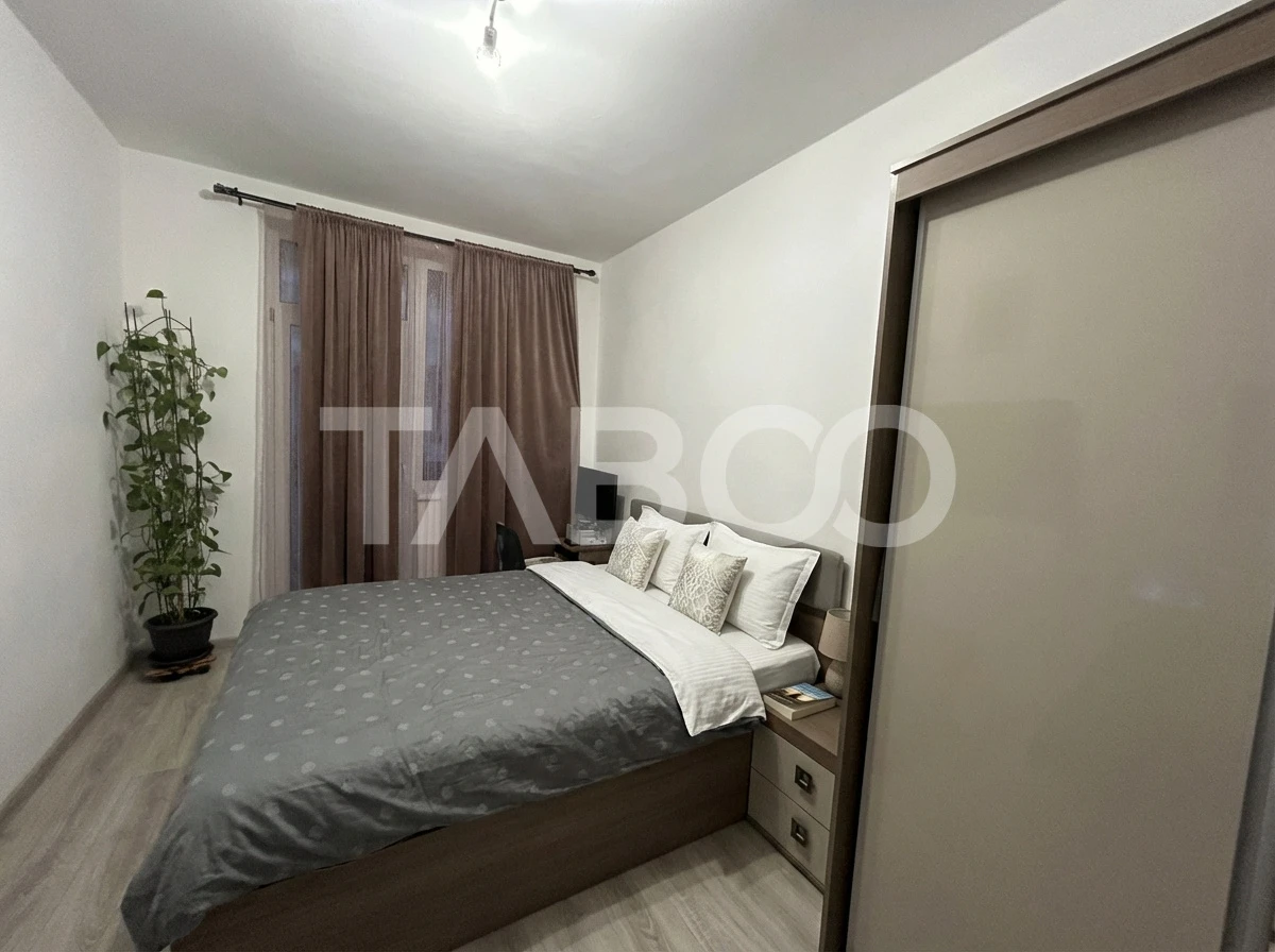 Apartament 3 camere utilat si mobilat cu balcon si parcare in Selimbar - 2