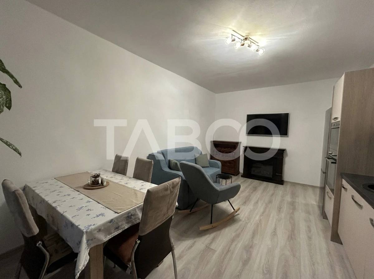 Apartament 3 camere utilat si mobilat cu balcon si parcare in Selimbar - 1