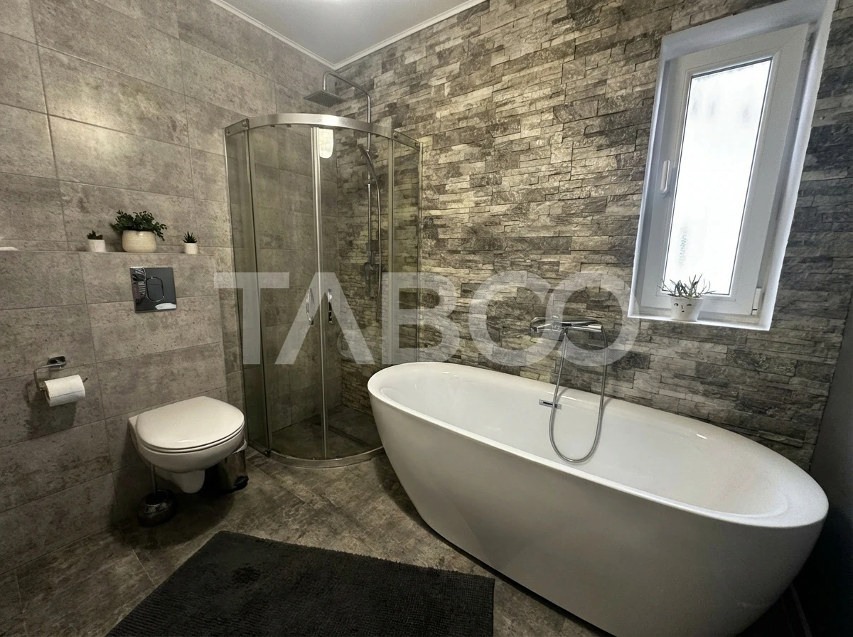 Apartament de vanzare 78 mpu 3 camere decomandate pod 85 mp Selimbar - 8