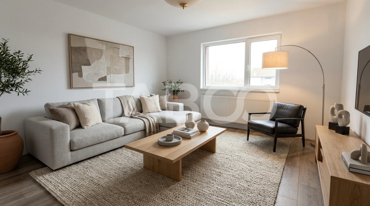 Apartament decomandat 84 mpu 3 camere etaj intermediar Turnisor Sibiu - 1