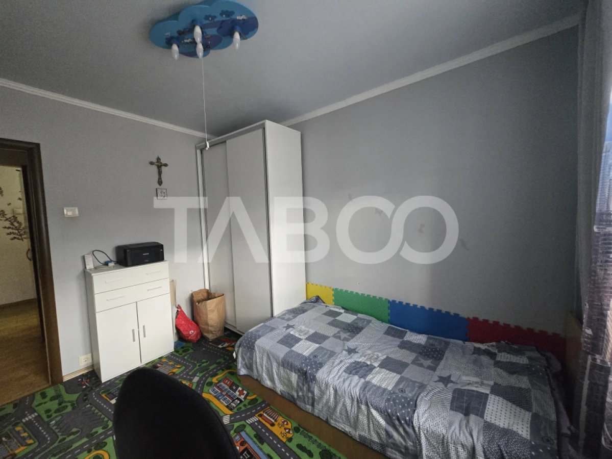 Apartament decomandat 3 camere de inchiriat 64mp zona Strand Sibiu - 7