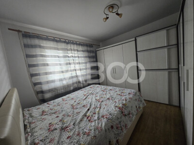 Apartament decomandat 3 camere de inchiriat 64mp zona Strand Sibiu