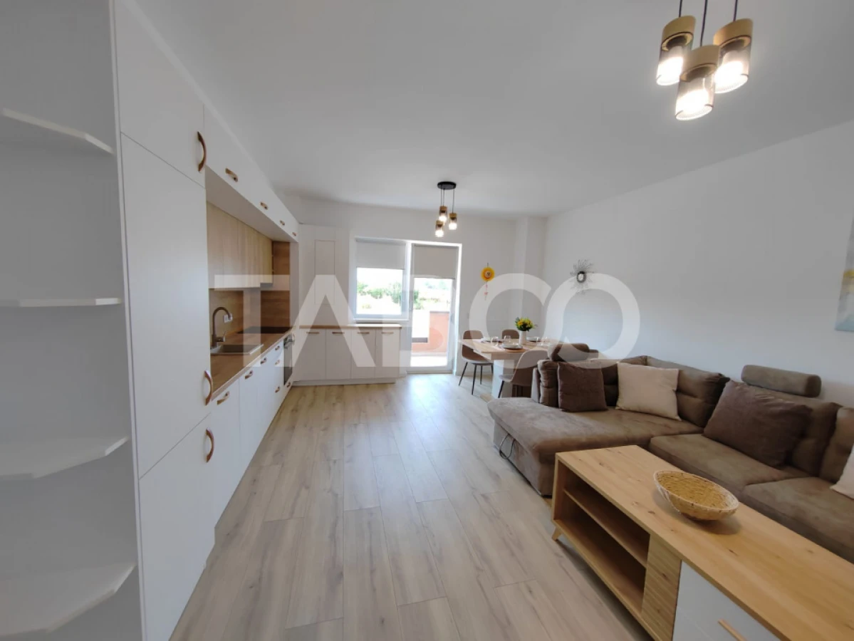 Apartament decomandat 3 camere 63 mpu balcon si 2 locuri parcare Sibiu - 8