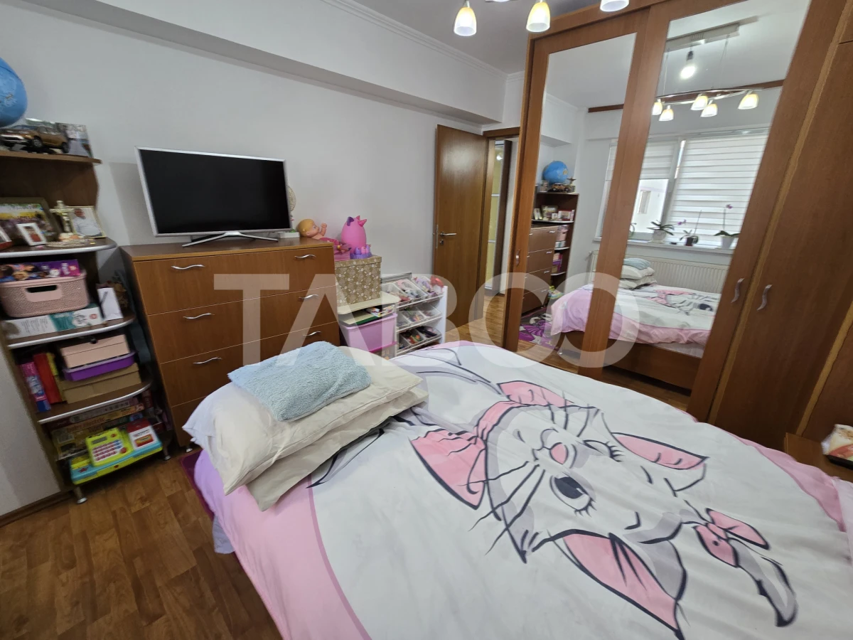 Apartament 2 camere etaj intermediar 1 mobilat lift Turnisor Sibiu - 10