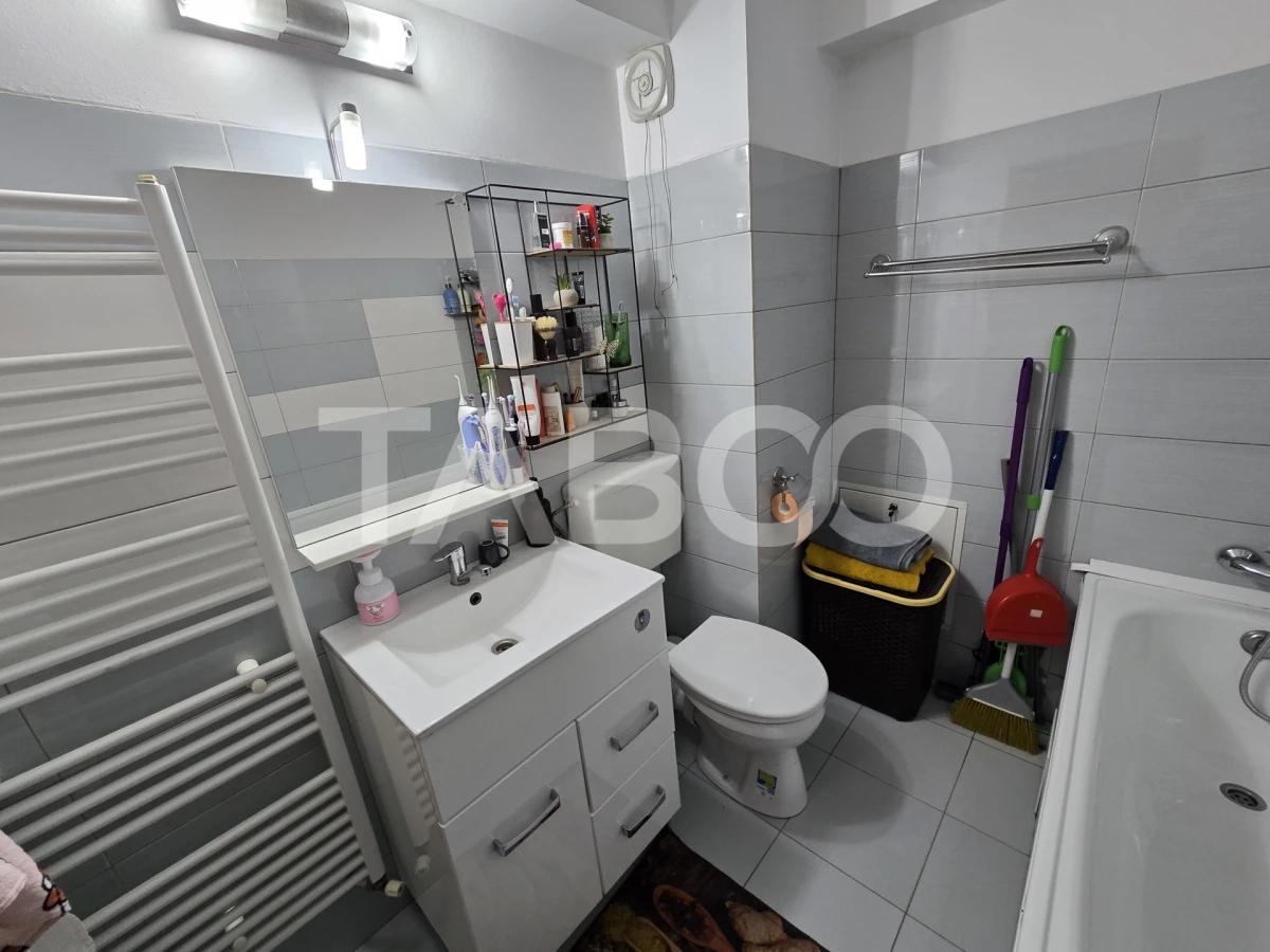 Apartament 2 camere etaj intermediar 1 mobilat lift Turnisor Sibiu - 9