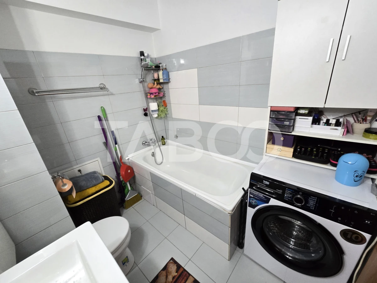 Apartament 2 camere etaj intermediar 1 mobilat lift Turnisor Sibiu - 7