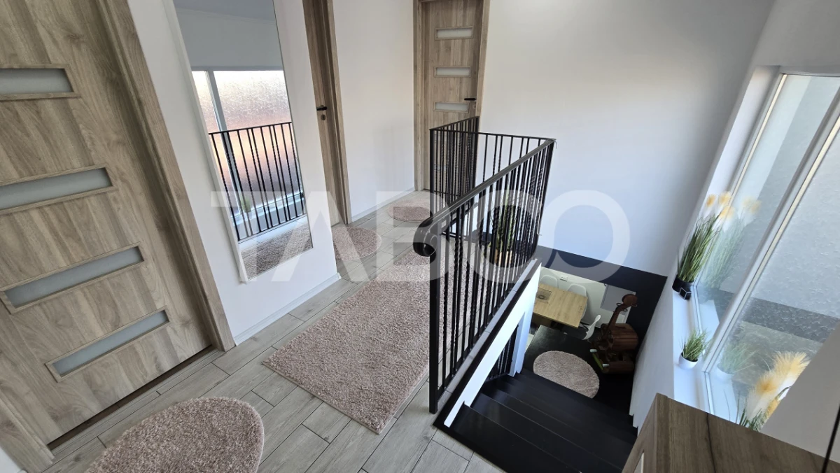 Casa individuala 4 camere de vanzare 2 bai balcon parcare Selimbar - 10