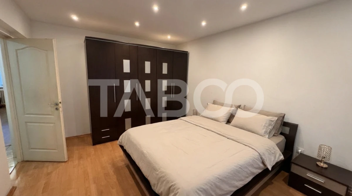 Apartament spatios cu 4 camere mobilat utilat 77mpu Milea Sibiu - 1