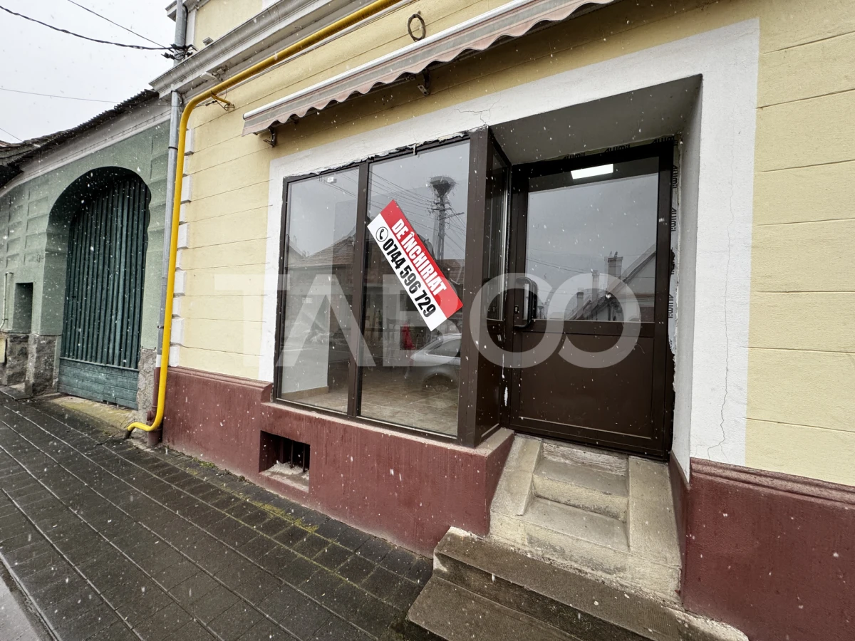 Spatiu comercial de inchiriat in centrul Cristianului cu vad bun - 2