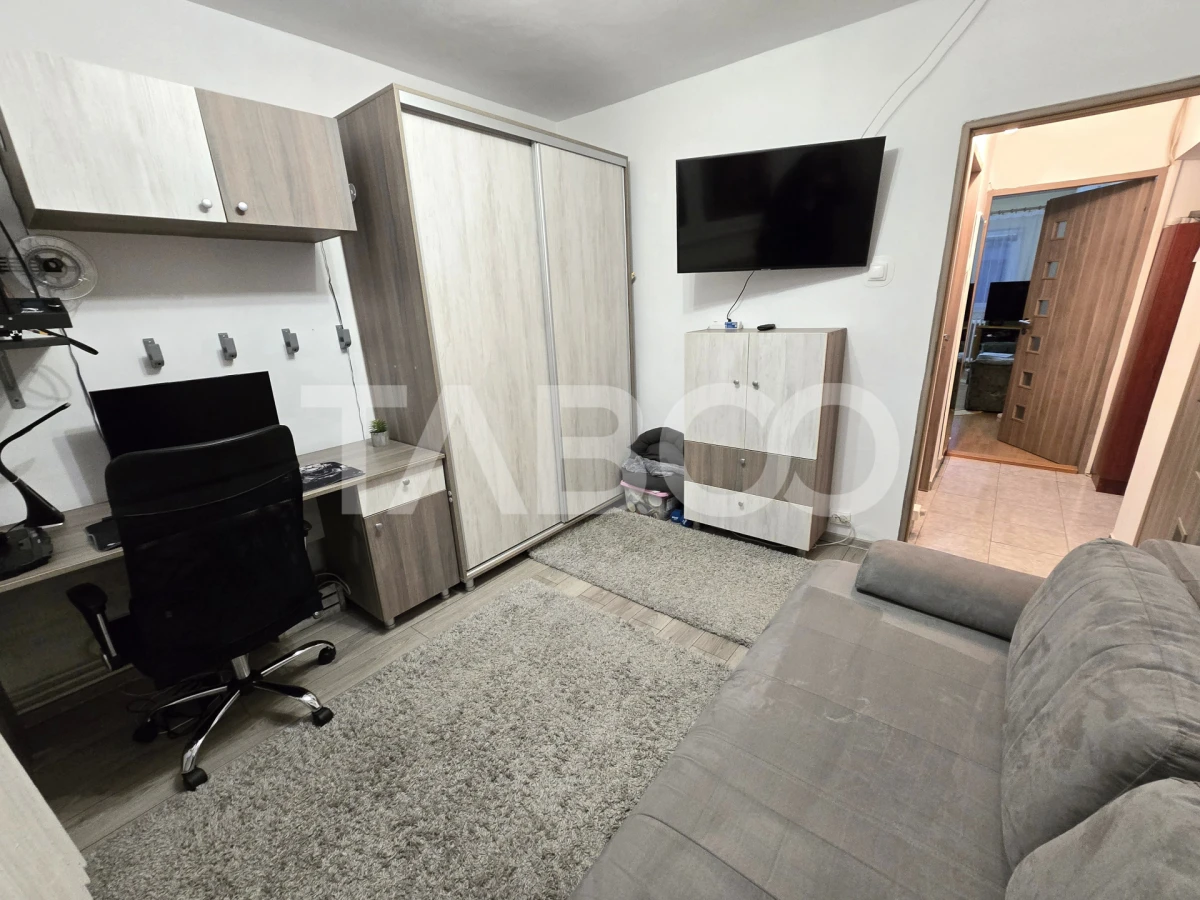 Apartament 2 camere decomandat balcon pivnita Terezian Sibiu - 5