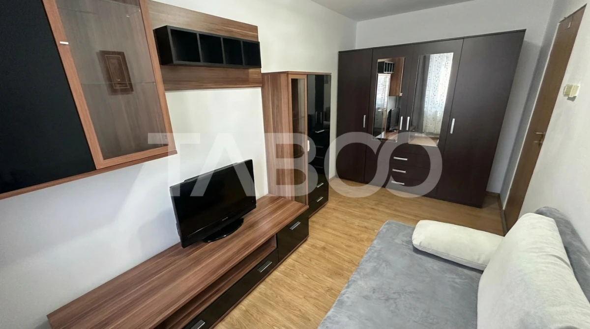 Garsoniera de vanzare decomandata etaj intermediar 1 zona Lupeni Sibiu - 6