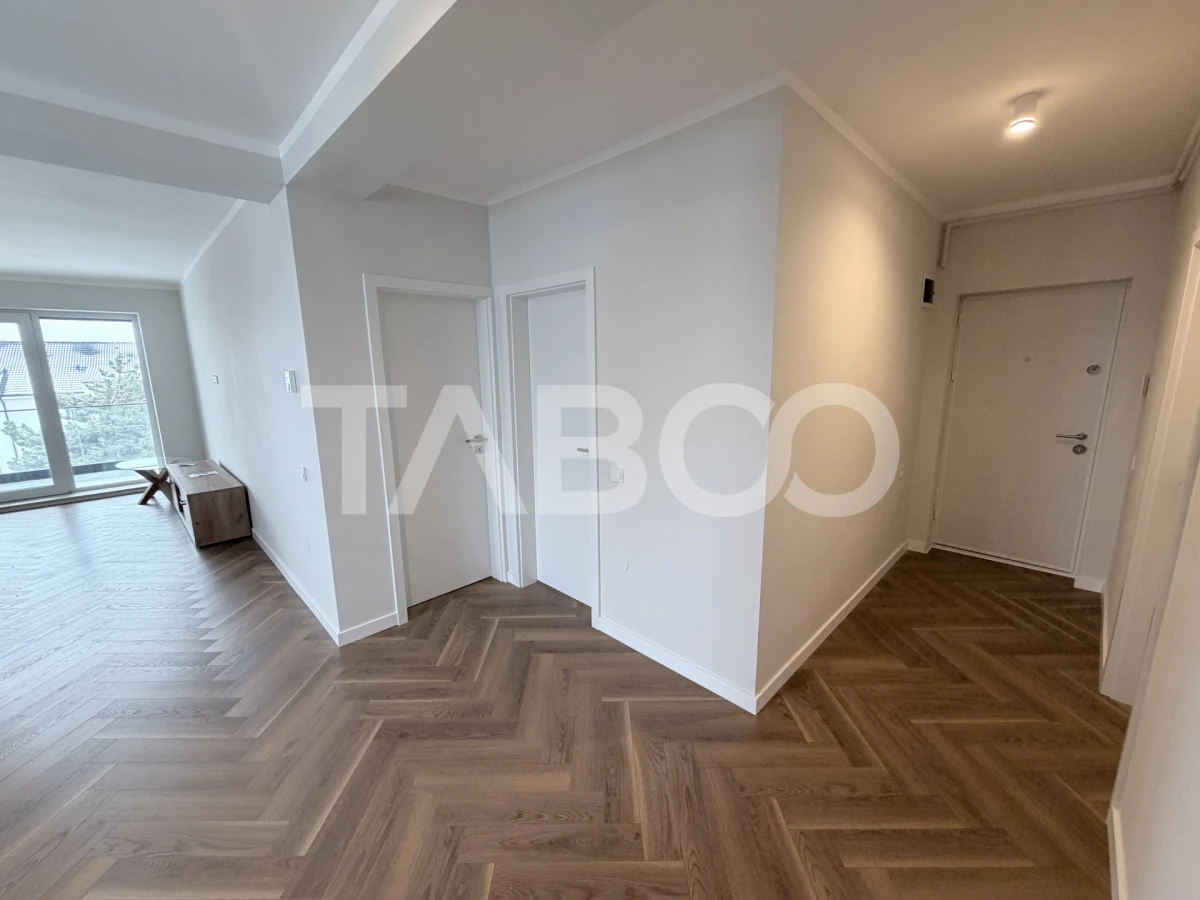 Apartament 3 camere 2 bai terasa la prima inchiriere in DaVinci Sibiu - 8