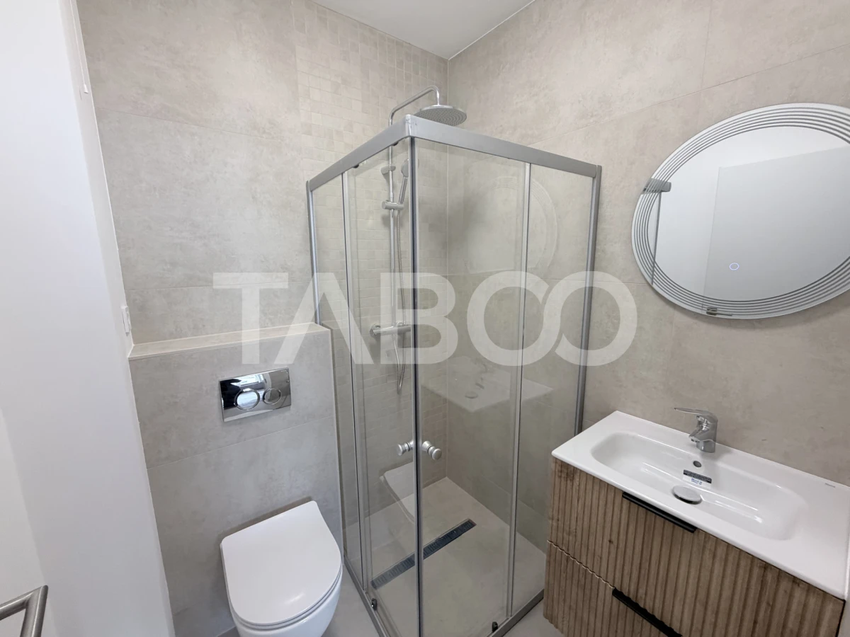 Apartament 3 camere 2 bai terasa la prima inchiriere in DaVinci Sibiu - 6