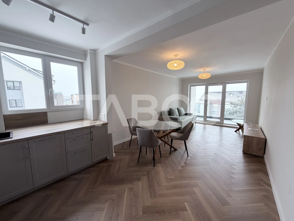 Apartament 3 camere 2 bai terasa la prima inchiriere in DaVinci Sibiu - 1