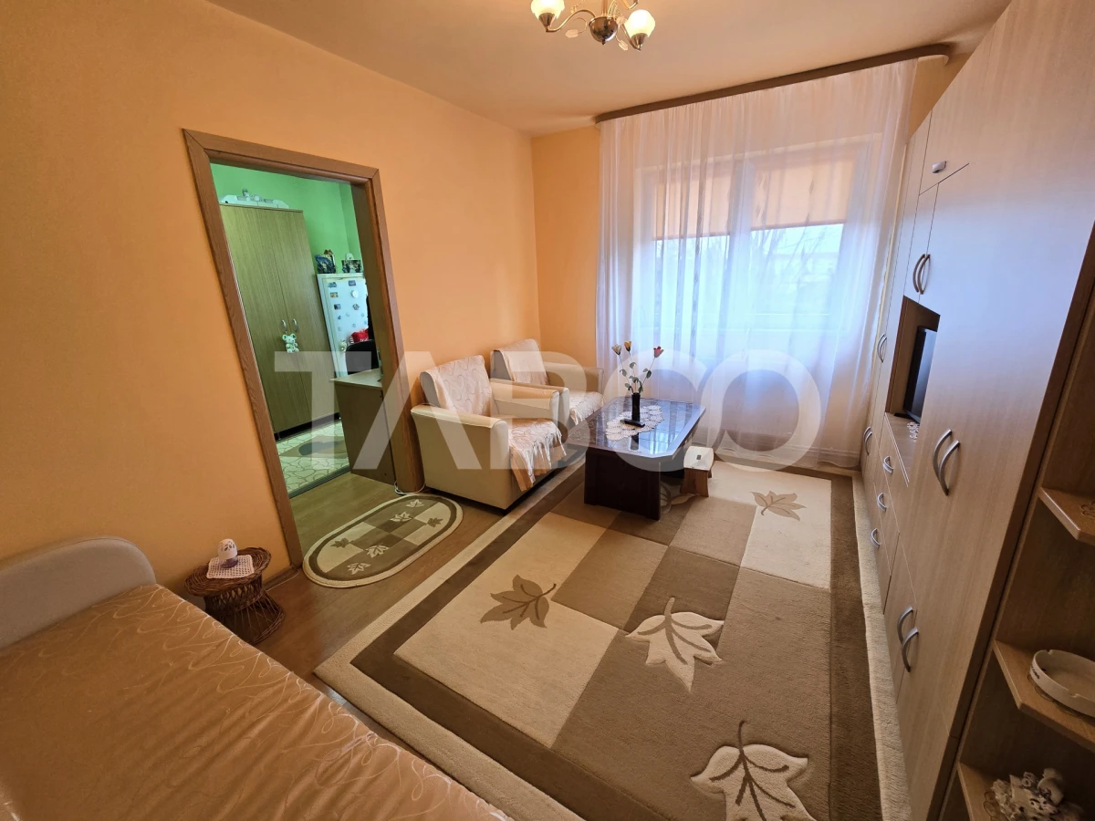 Apartament 2 camere mobilat utilat Mihai Viteazul Sibiu Comision 0 - 9