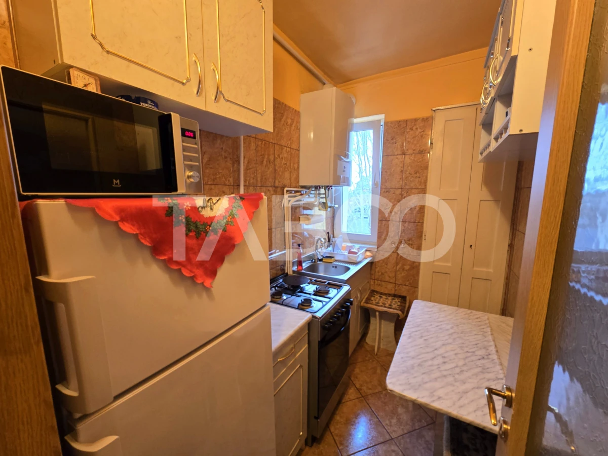 Apartament 2 camere mobilat utilat Mihai Viteazul Sibiu Comision 0 - 6