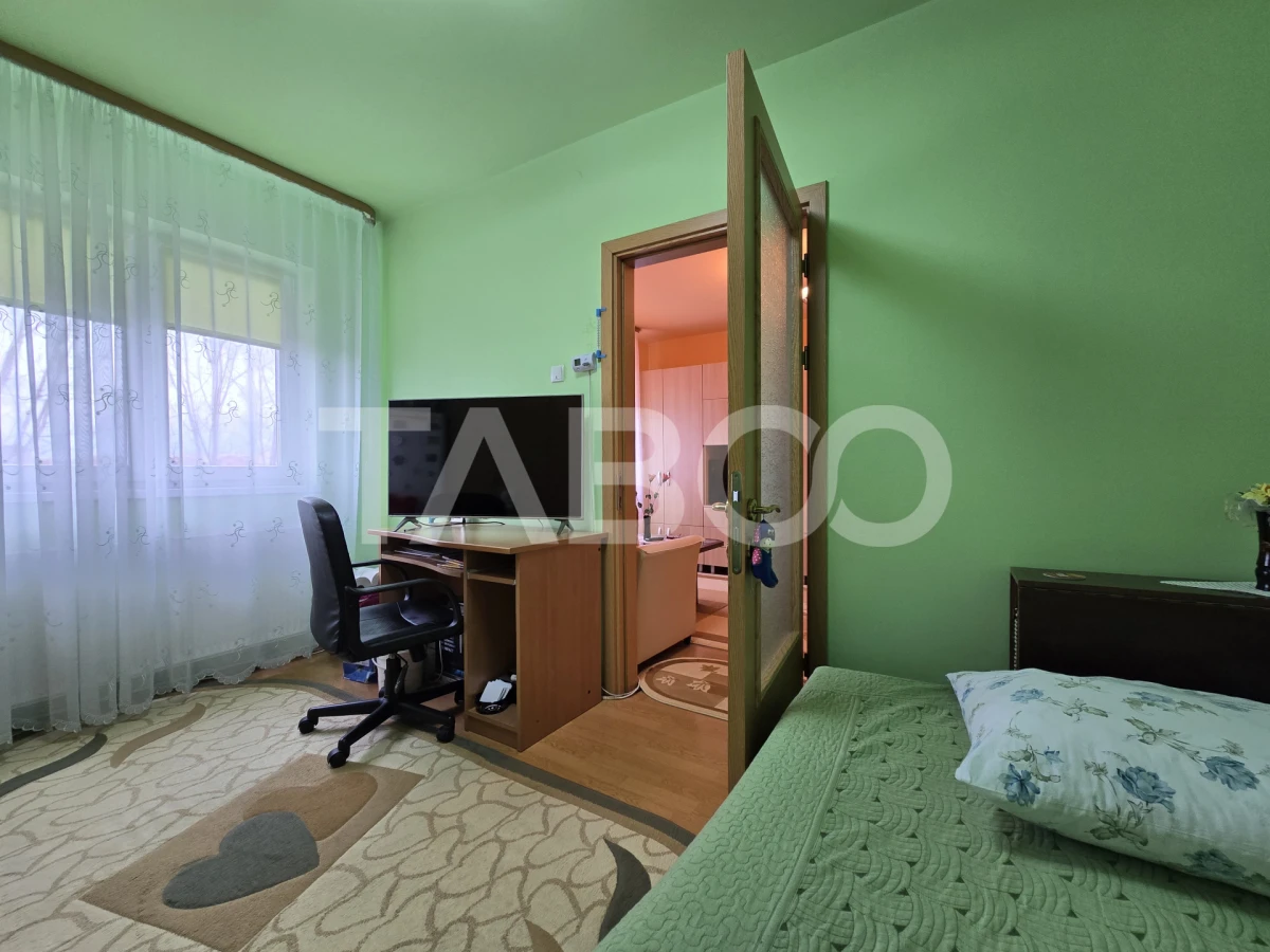 Apartament 2 camere mobilat utilat Mihai Viteazul Sibiu Comision 0 - 5