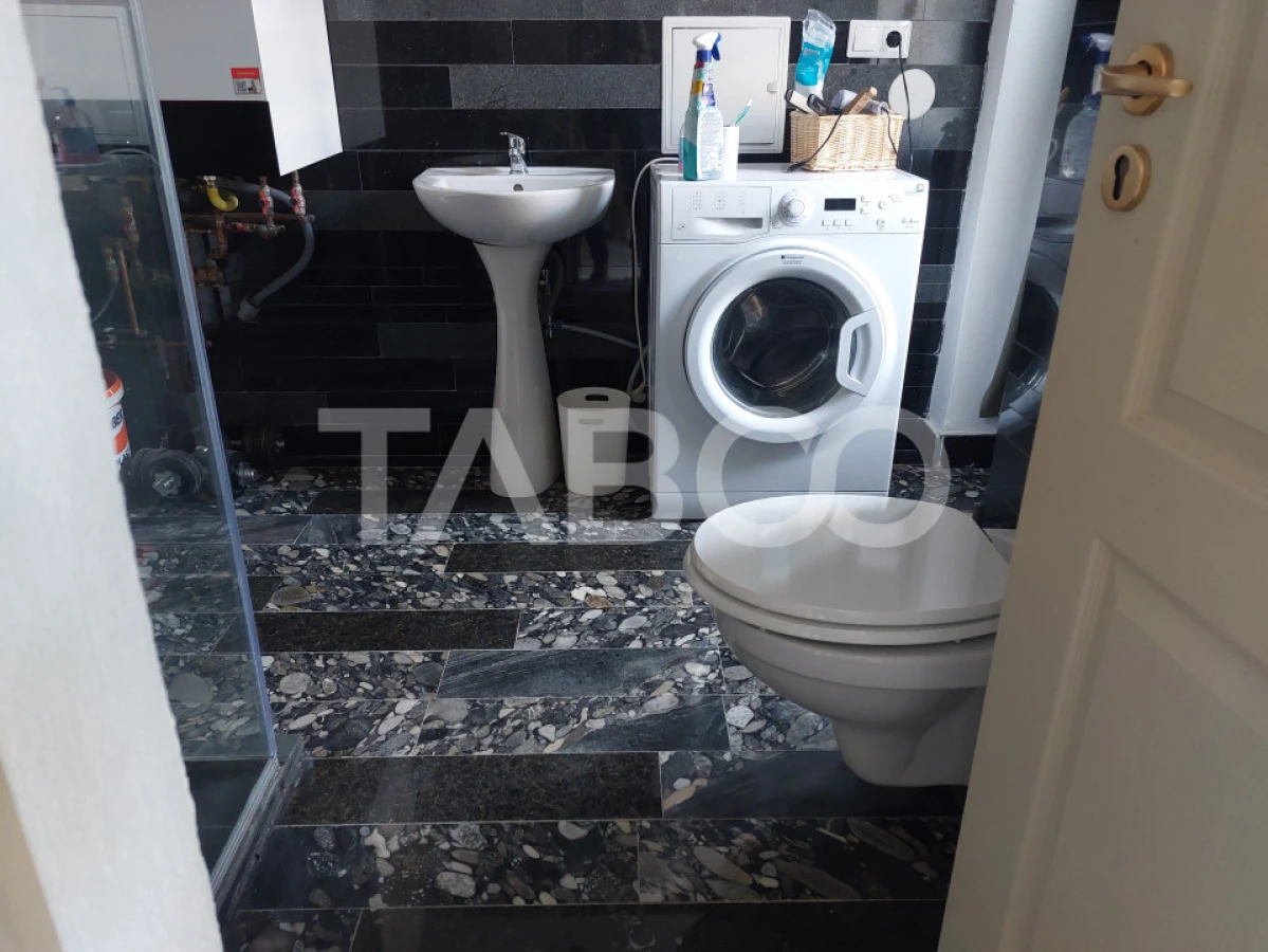 Apartament de vanzare 105 mp 3 camere curte 340 mp in acte Cisnadie - 10