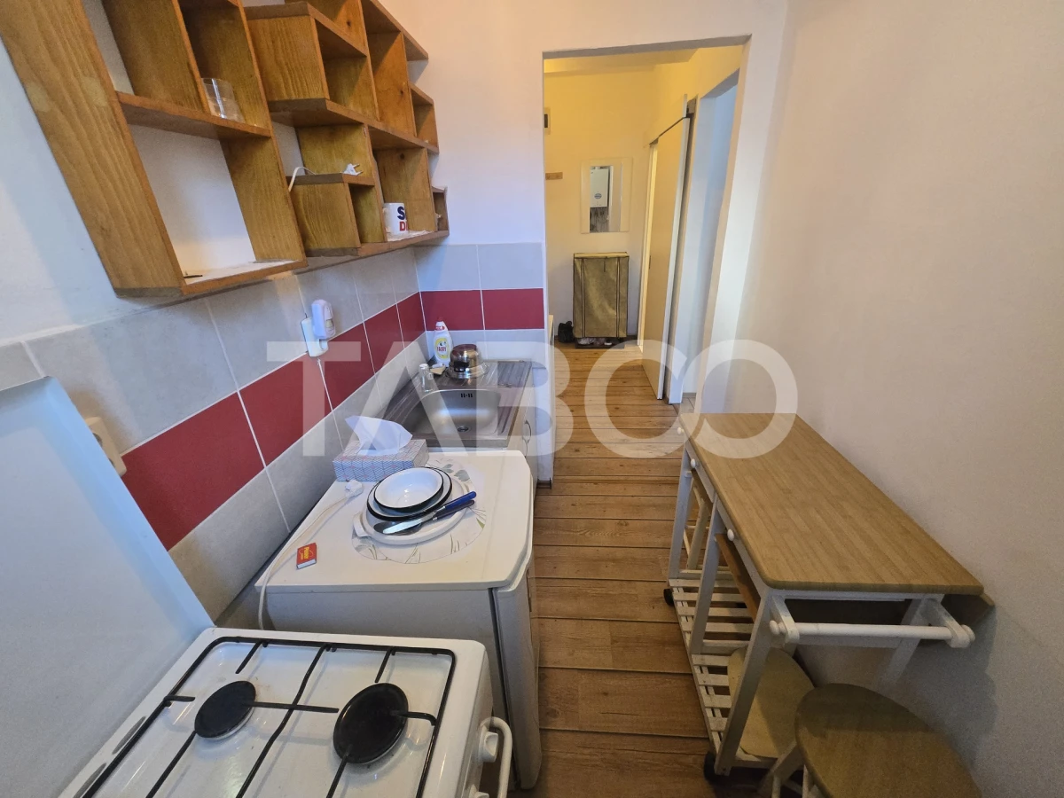Garsoniera de vanzare decomandata 24mpu zona Turnisor Sibiu - 6