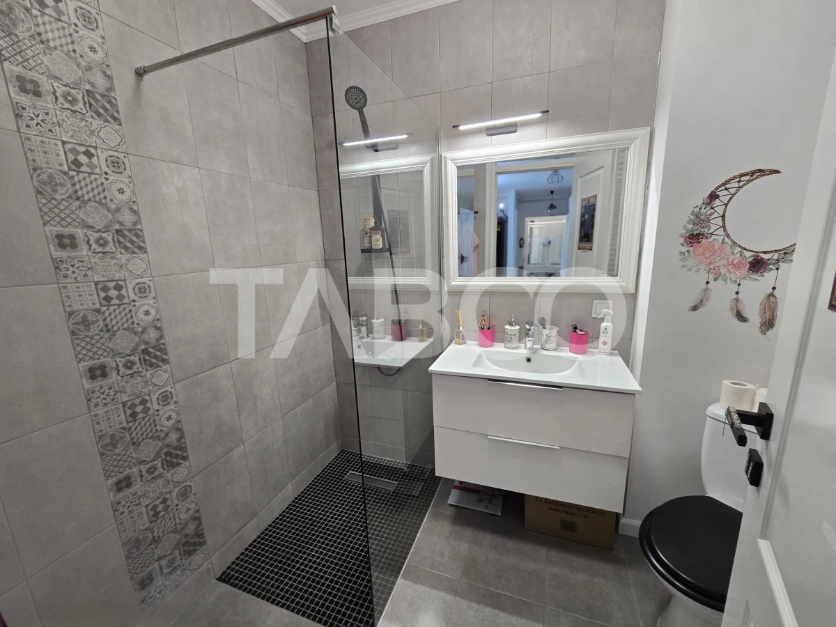 Apartament decomandat 3 camere 2 bai balcon lift City Residence Sibiu - 8