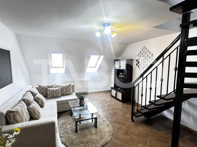 Apartament mobilat utilat 3 camere dressing loc parcare Mihai Viteazul