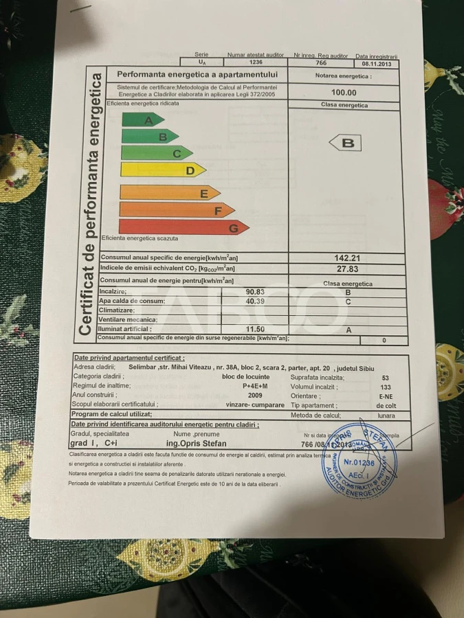 Apartament 2 camere de vanzare decomandat 54 mpu zona Brana Selimbar - 10