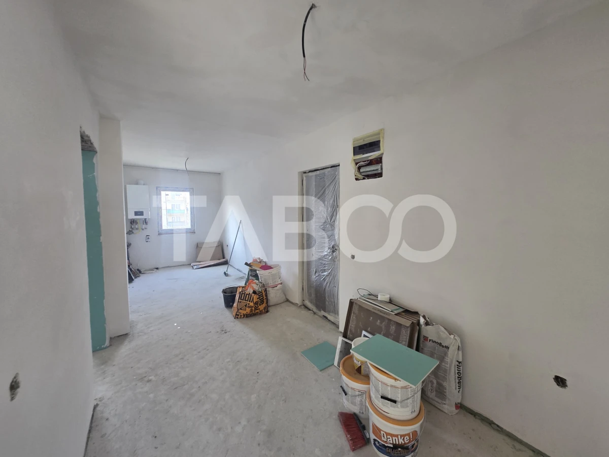 Apartament 3 camere 56mpu de vanzare decomandat zona Valea Aurie Sibiu - 3