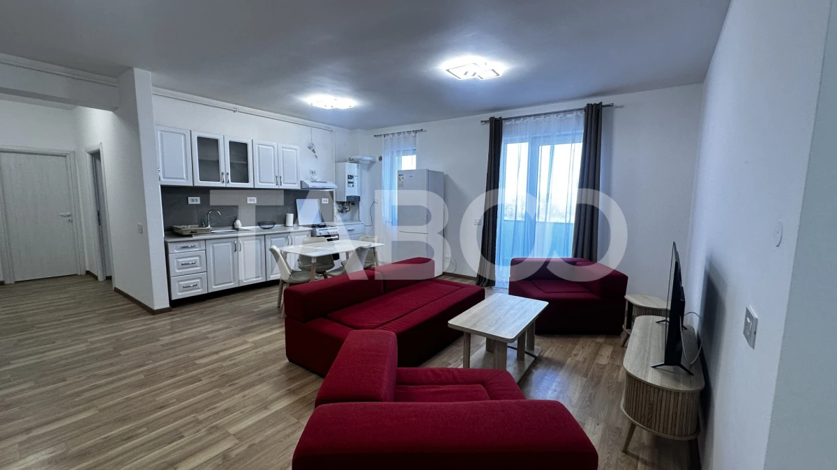 Apartament mobilat utilat 3 camere 2 bai parcare zona Calea Surii Mici - 1