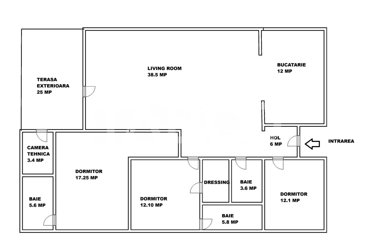 Casa individuala pe un singur nivel - zona linistita si retrasa - 3